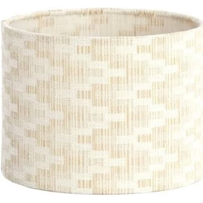 Light en Living Lampenkap Cilinder Jinx wit rond 25-25-18