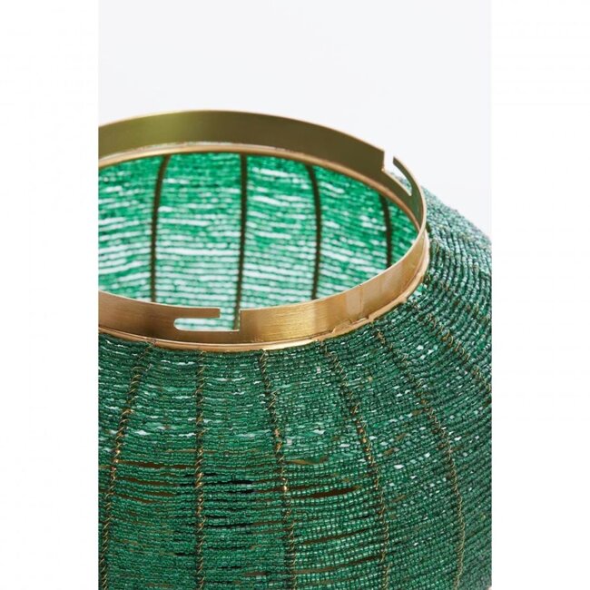 Light en Living Tafellamp Cetara Kralen Groen Ø25x26 cm