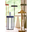 Light en Living Tafellamp LED Ø13x28 cm ISALO blauw