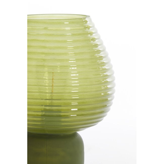 Light en Living Tafellamp LED Ø18x23 cm ALENNA glas groen