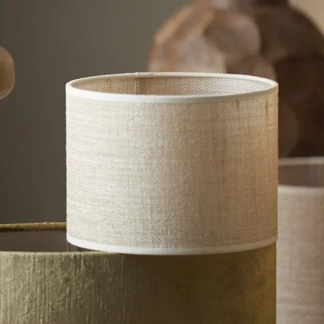 Light en Living Lampenkap cilinder 20-20-15 cm SENDAI zand