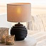 Light en Living Lampenkap cilinder 30-30-21 cm BRESKA parel wit