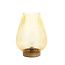 Light en Living Tafellamp LED Ø14.5x19.5 cm TAJERA glas  okergeel+goud