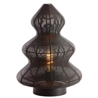 Light en Living Tafellamp Ø25x34 cm CHRISTMAS TREE  zwart