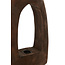 Light en Living Tafellamp CARINI - bruin - 27x10x35cm