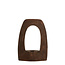 Light en Living Tafellamp CARINI - bruin - 27x10x35cm