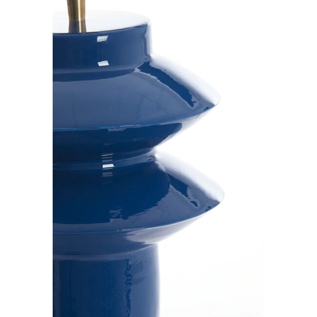Light en Living Lampvoet PETCH - Ø22x40cm - blauw