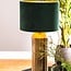 Light en Living Cilinder Lampenkap Velours Dutch Green