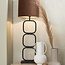 Light en Living Lampvoet 23x11,5x69 cm LUTIKA mat zwart van Light & Living