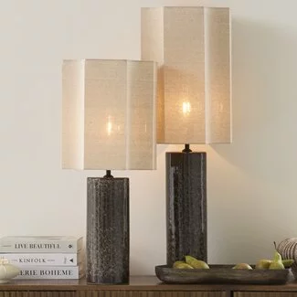 Light en Living Kap cilinder 25x25x35 cm DASLI naturel