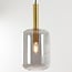 Light en Living Hanglamp LEKAR Antiek Brons & Smoke Glas