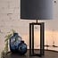 Light en Living Lampvoet 21x21x46 cm MACE mat zwart