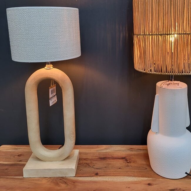 Light en Living Lampvoet 30x12x59 cm PACECO hout mat naturel