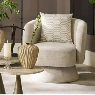 Light en Living Kussen 45x45 cm JOPLIN crème+goud