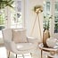 Light en Living Vloerlamp Ø42x146 cm MAYSON glas  goud-helder+goud