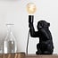 Light en Living Tafellamp aap zwart - Speelse verlichting voor jouw interieur