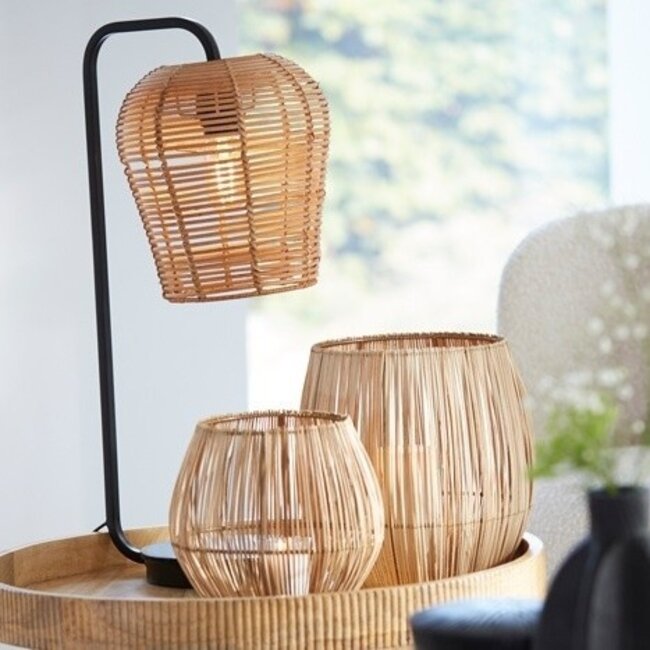 Light en Living Lampvoet 26,5x20x60 cm MARENO mat zwart