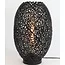 Light en Living Tafellamp SINULA zwart -  2 maten