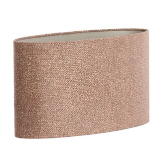 Light en Living Kap ovaal recht smal 38-17,5-28 cm Brandy bruin