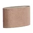 Light en Living Kap ovaal recht smal 38-17,5-28 cm Brandy bruin