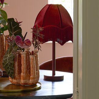 Light en Living Lampvoet Ø14x39,5 cm WASHINGTON mat bordeaux