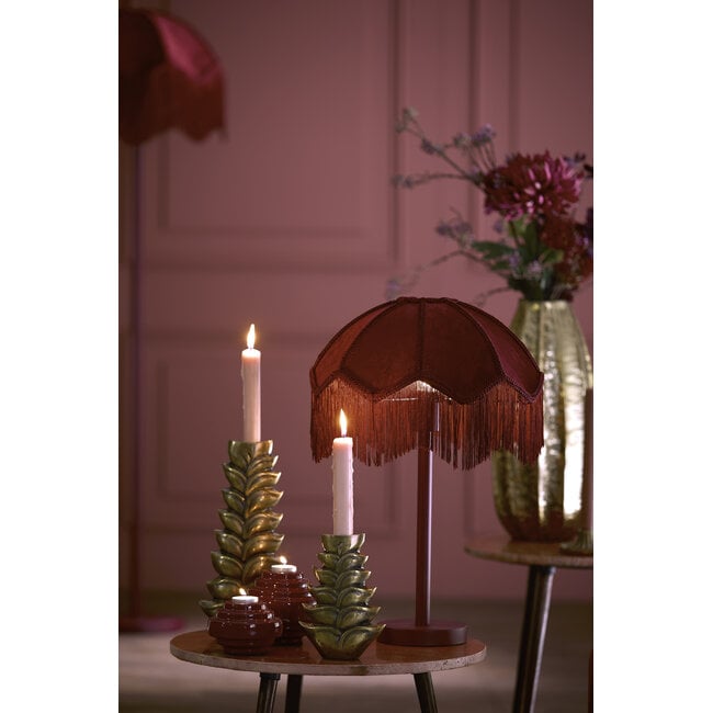 Light en Living Lampvoet Ø14x39,5 cm WASHINGTON mat bordeaux