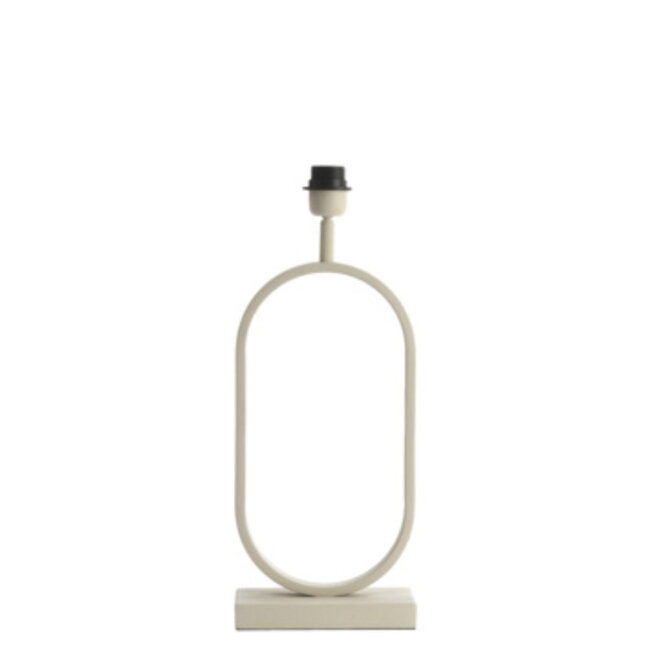 Light en Living Lampvoet Fleur beige 20x10x45 cm