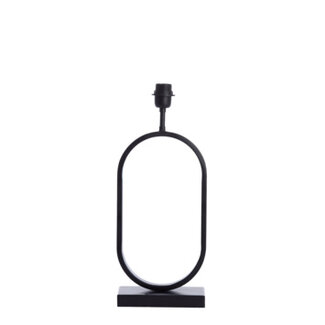 Light en Living Lampvoet Fleur zwart 20x10x45 cm