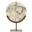 Light en Living Ornament GOUYA wit agaat en antiek brons