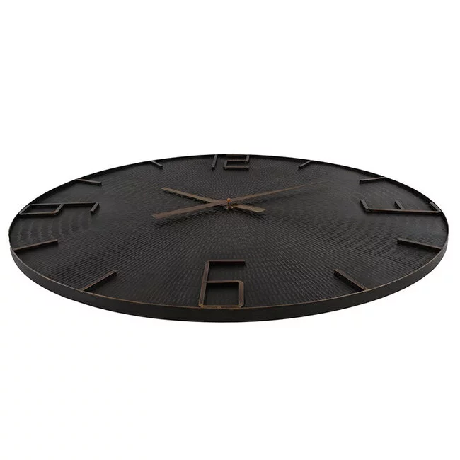 Thomas Kent Wandklok Winton L zwart - Ø80CM