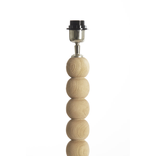 Light en Living Lampvoet 20x20x50 cm VEGLIO naturel