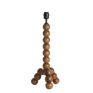 Light en Living Lampvoet 20x20x50 cm VEGLIO hout olie  bruin