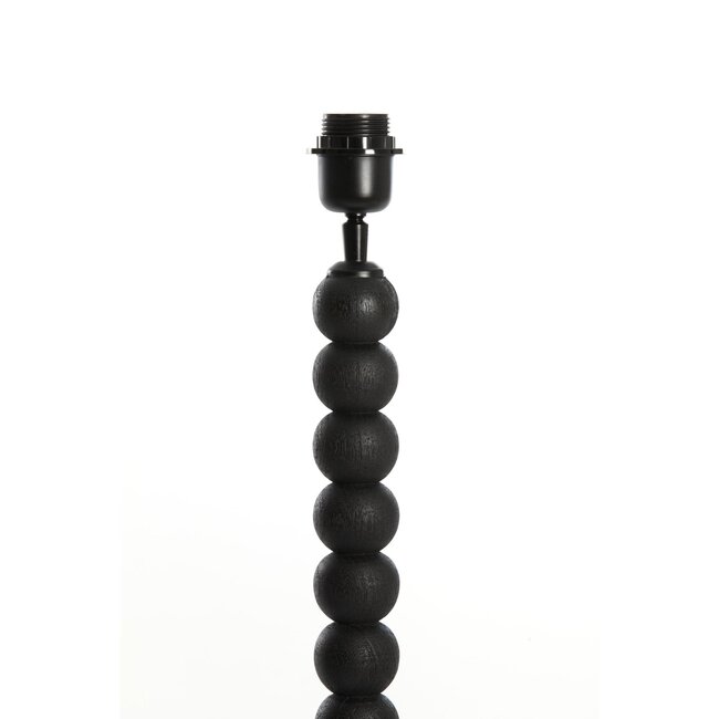 Light en Living Lampvoet 20x20x40 cm VEGLIO hout zwart