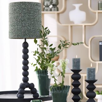 Light en Living Lampvoet 20x20x40 cm VEGLIO hout zwart