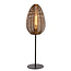 Light en Living Tafellamp Ø20×67 cm YAELLE antiek brons+mat zwart