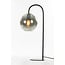 Light en Living Tafellamp Subar 28x20x60 cm smoke glas/zwart