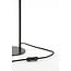 Light en Living Tafellamp Subar 28x20x60 cm smoke glas/zwart