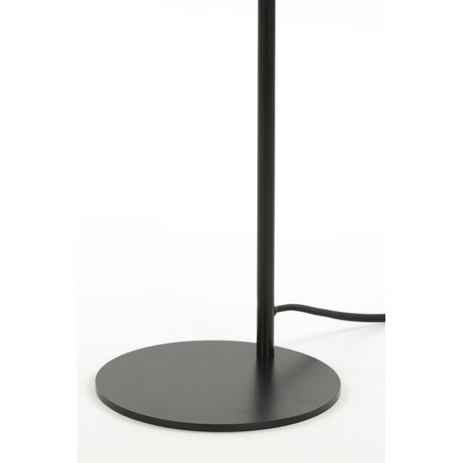Light en Living Tafellamp Subar 28x20x60 cm smoke glas/zwart
