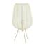 Light en Living Tafellamp PLUMERIA Zand Ø34x60 cm - Sfeervolle Verlichting