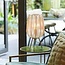 Light en Living Tafellamp PLUMERIA Zand Ø34x60 cm - Sfeervolle Verlichting