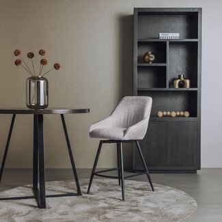 Tower Living Trino Barstoel - Trenza 08 Oyster (draaibaar)