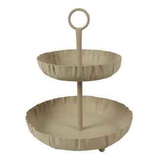 Countryfield Etagere 2l Dusan L crème- 34 x 34 x 40 CM