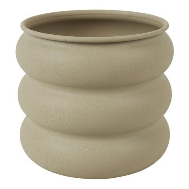 Countryfield Bloempot Rings M crème - 20 x 20 x 18 cm
