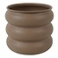 Countryfield Bloempot Rings M bruin - 20 x 20 x 18 cm
