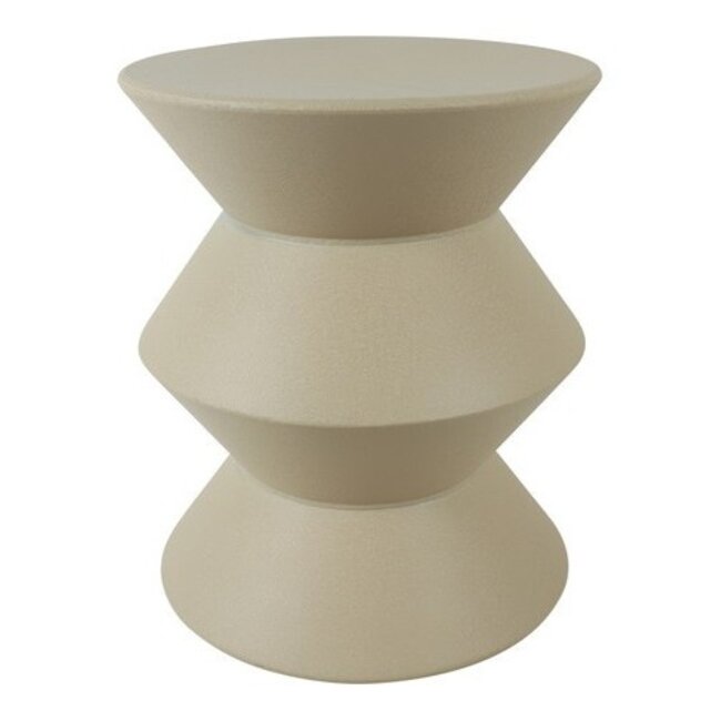 Countryfield Bijzettafel Kane M crème - 37,5 x 37,5 x 45 cm