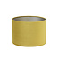 Light en Living Lampenkap cilinder 25-25-18 cm Velours goud