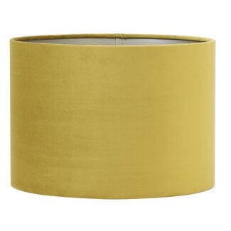 Light en Living Lampenkap cilinder 35-35-23 cm Velours goud