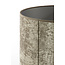Light en Living Lampenkap Cilinder Chelsea Fluweel Zilver 35-35-30 cm