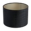 Light en Living Lampenkap cilinder PRAYA zwart 40-40-30 cm