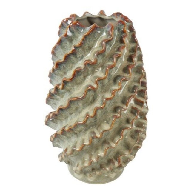 Countryfield Vaas Rufa M groen - 23,5 x 23,5 x 37,5 cm